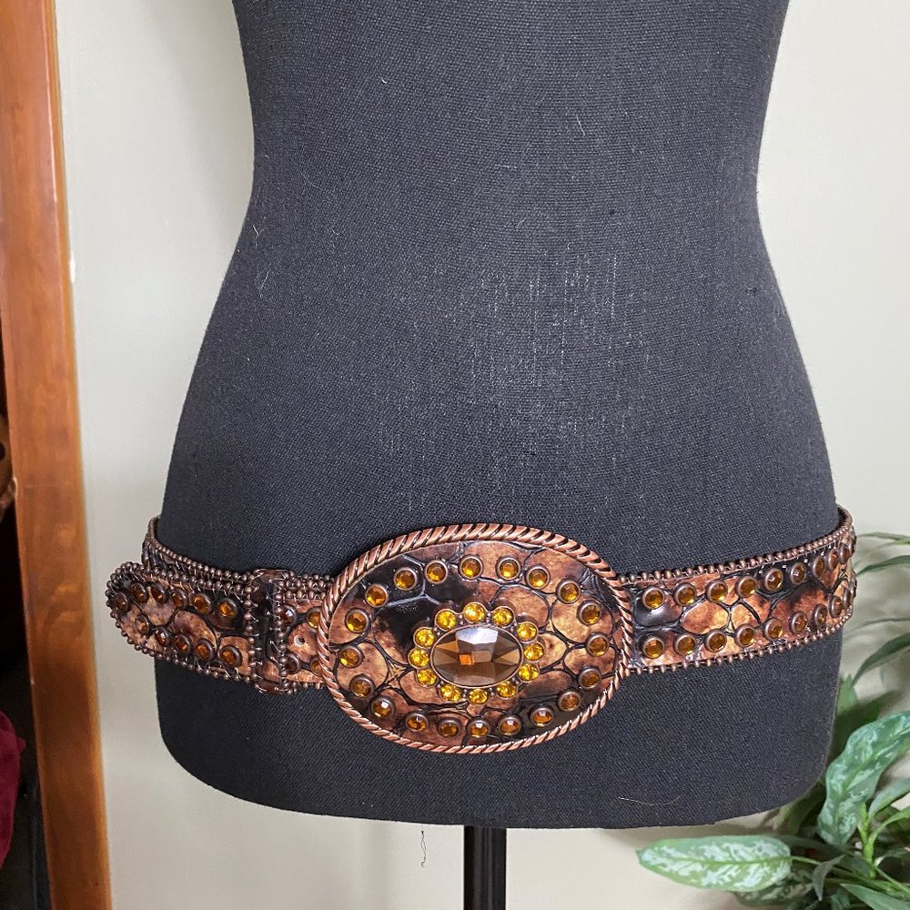 NOCONA genuine leather cowgirl belt